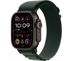 Išmanusis laikrodis Apple Watch Ultra 2 GPS + Cellular 49mm Juodas Titanium Case Alpine Loop Large Žalias (MX4T3F)