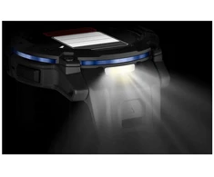 Išmanusis laikrodis Garmin Instinct 3, 50 mm, AMOLED, Juodas su juodu / mėlynu dirželiu