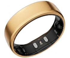 Išmanusis laikrodis Usorteret RingConn Gen2 RCA?01?RG?9 Smart Ring – Roségold – Dydis 9 – Schlaf? und Gesundheitsmonitoring – SpO2/Herzfrequenz/Stress – 10–12 Tage Akkulaufzeit – Juodas/Gold (RCA-01-RG-9)