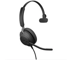 Ausinės Jabra Evolve2 40 SE USB-C MS Mono Evolve2 40 USB-C Mono MS minkštas maišelis