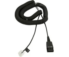 Ausinės Jabra Kabelis QD -> RJ45 Siemens Openstage spiral