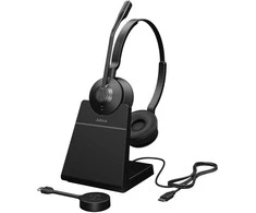 Ausinės JabraEngage 55 SE Stereo Link400c UC su Įkrovimo stotelė
