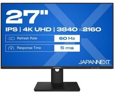 Monitorius JAPANNEXT 68,5 cm JN-IPS270UHD60F 16:9 HDMI/DP UHD