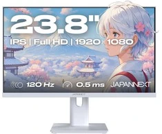 Monitorius MonitorJapanNextJAPANNEXT 60,5cm JN-I238FHD120F-HSP-W 16:9 HDMI balta FHD