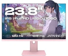 Monitorius JAPANNEXT 60,5 cm JN-I238FHD120F-HSP-PK 16:9 HDMI rožinis FHD