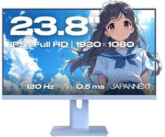 Monitorius JAPANNEXT 60,5 cm JN-I238FHD120F-HSP-BB 16:9 HDMI mėlynas FHD