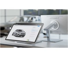 Monitorius JAPANNEXT 54,6cm JN-IPS2152FHDR-C65W-FLD-T HDMI/DP Touch FHD