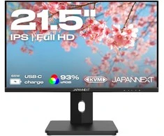 Monitorius JAPANNEXT 54,6 cm JN-I215FLFHSP-C65W 16:9 HDMI/USB C FHD