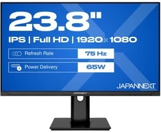 Monitorius JAPANNEXT 60,5cm JN-IPS238FHDR-C65W-HSP 16:9 HDMI/DP FHD