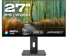 Monitorius JAPANNEXT 68,5cm JN-27IPS4FLWQHDR-HSP 16:9 HDMI/DP WQHD