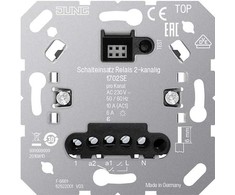 2 kanalų jungiklio mechanizmas 1702 SE