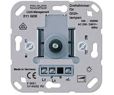 Jung 211 GDE UP-Drehdimmer 100-1000W