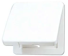 Jung CD 590 KL WW Klappdeckel für Geräte 50x50mm