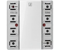 Jung LS 52921 ST KNX Tastsensor-Modul Universal, 2fach, F50, Serie LS