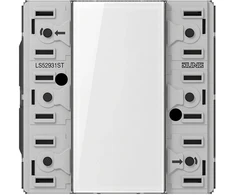 Jung LS 52931 ST KNX Tastsensor-Modul Universal, 3fach, F50, Serie LS