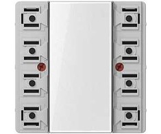 Jung LS5074TSM KNX Tastsensor-Modul Standard 4fach