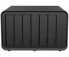 Serveris Lenovo „TERRAMASTER F6-424MAX“ 6 skyrių NAS, 10 branduolių procesorius, 16 GB DDR5, diskai