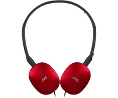 JVC, HA-S160MRU, raudonos sp. dinaminės ausinės