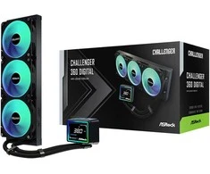 Asrock Challenger 360 Digital Processor Liquid cooling kit 12 cm Juodas