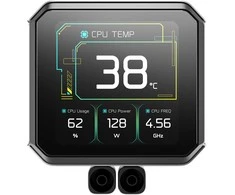 Deepcool Liquid Cooler | SPARTACUS 360 | Juodas | Intel, AMD