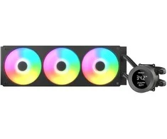Chłodzenie wodne Cougar COUGAR CPU chłodzenie wodne Poseidon Vistek 360, ARGB, juoda