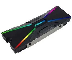 „Xilence M2SSD.B.ARGB“ M.2 2280 SSD PCIe NVMe/SATA aušintuvas, 3 kontaktų ARGB 5V, pasyvus