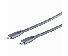 USB kabelis Sandberg USB-C - USB-C 2 m Pilkas (13-47030)