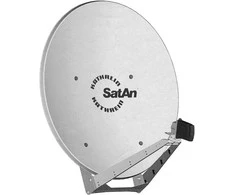 KATHREIN CAS 120 - 10.7 - 12.75 GHz - 42.5 dBi - Baltas - Aluminum - 120 cm - 1200 mm