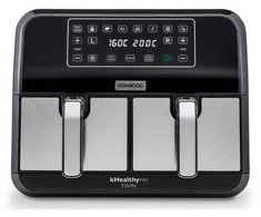 Kenwood HFM20.000MB gruzdintuvė Dviguba 8 l Atskirai stovinti 1700 W karšto oro gruzdintuvė Juodas