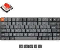 Keychron K3 Max QMK/VIA Wireless Custom Mechaninė klaviatūra (German išdėstymas)