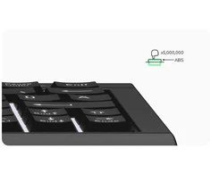 Klaviatūra Keysonic KeySonic KSK-3010ELC (DE) USB QWERTZ klaviatūra vokiška, juoda