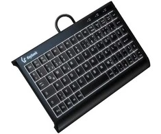 KeySonic KSK-3011ELC (DE) klaviatūra Dom USB QWERTZ Niemiecki Juodas