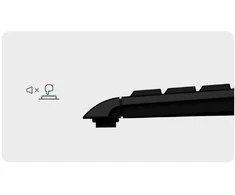 Kilimėlis Keysonic KeySonic KSK-3011ELC (DE) klaviatūra USB QWERTZ Niemiecki Juodas