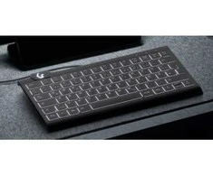 KeySonic KSK-5010ELC (DE) klaviatūra Dom USB QWERTZ Niemiecki Juodas