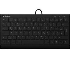 „KeySonic Mini-TAS“ su skaičių klaviatūra, juodas, KSK-5011ELC (DE)