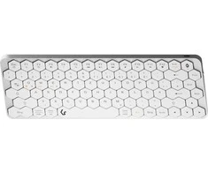 Klaviatūra Keysonic KeySonic KSK-5020BT-S (DE) Wireless MINI Aliuminio sidabrinė/w