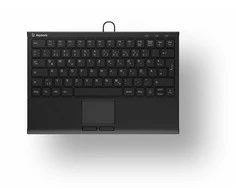 KeySonic KSK-5211ELU (DE) klaviatūra Dom USB QWERTZ Niemiecki Juodas