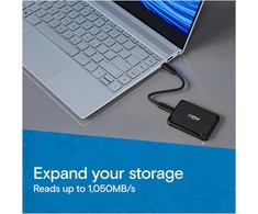 Kietasis diskas 2TB Crucial X9 USB 3.2 Gen 2
