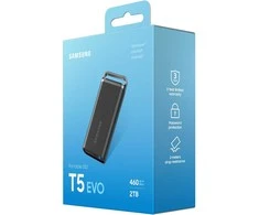 Nešiojamas kietasis diskas Samsung MU-PH2T0S/EU Portable SSD 2TB/T5 EVO USB 3.2 Gen 1