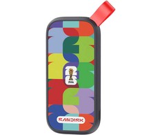 Kietasis diskas Dysk zewnętrzny SSD SanDisk Portable: FIFA World Cup 2026 Edition 1TB Juodai-raudona (SDSSDE30F-1T00-G25)