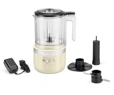 Akumuliatorinis maisto smulkintuvas KitchenAid 5KFCB519EAC, kreminis