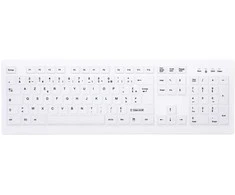 Klaviatūra Active Key Cherry AK-C8100F-FU1-W/FR - wischdesinfizierbar - baltas - französisch