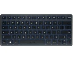 Klaviatūra Cherry Mėlyna KW 7100 MINI BT SLATE Mėlynas -