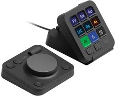 Klaviatūra „Logitech MX Creative“ konsolė, grafito spalvos