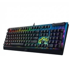 Klaviatūra Razer BlackWidow V4 X geltona Switch Fortnite Ed. german išdėstymas