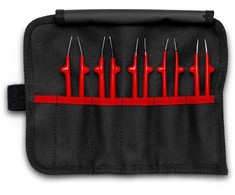 KNIPEX universalus pincetų rinkinys isol. 5vnt