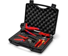 „Knipex Knipex Toolbox“, skirtas fotovoltiniam MC4