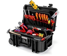 23 dalių elektriko įrankių rinkinys KNIPEX Robust26 Move