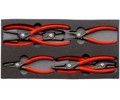 KNIPEX žiedinių replių rinkinys SRZ putplasčio dėkle