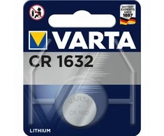 Varta Electronics CR1632 3V 137mAh elementas 6632, 1 vnt.